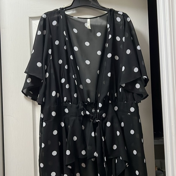 Polka dot kimono top - Picture 2 of 6